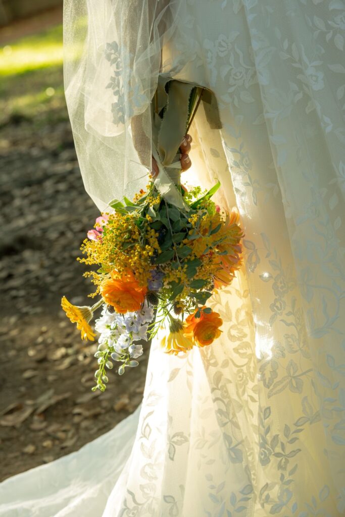 Luxury satin bridal fashion inspiration