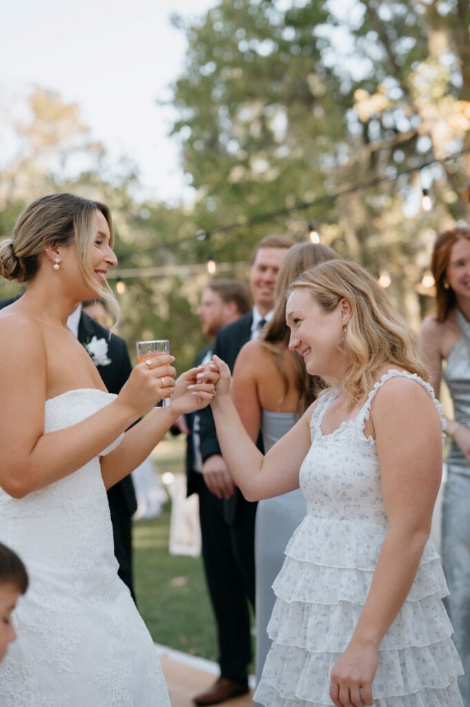 Classic French twist wedding guest upstyle for a formal celebration