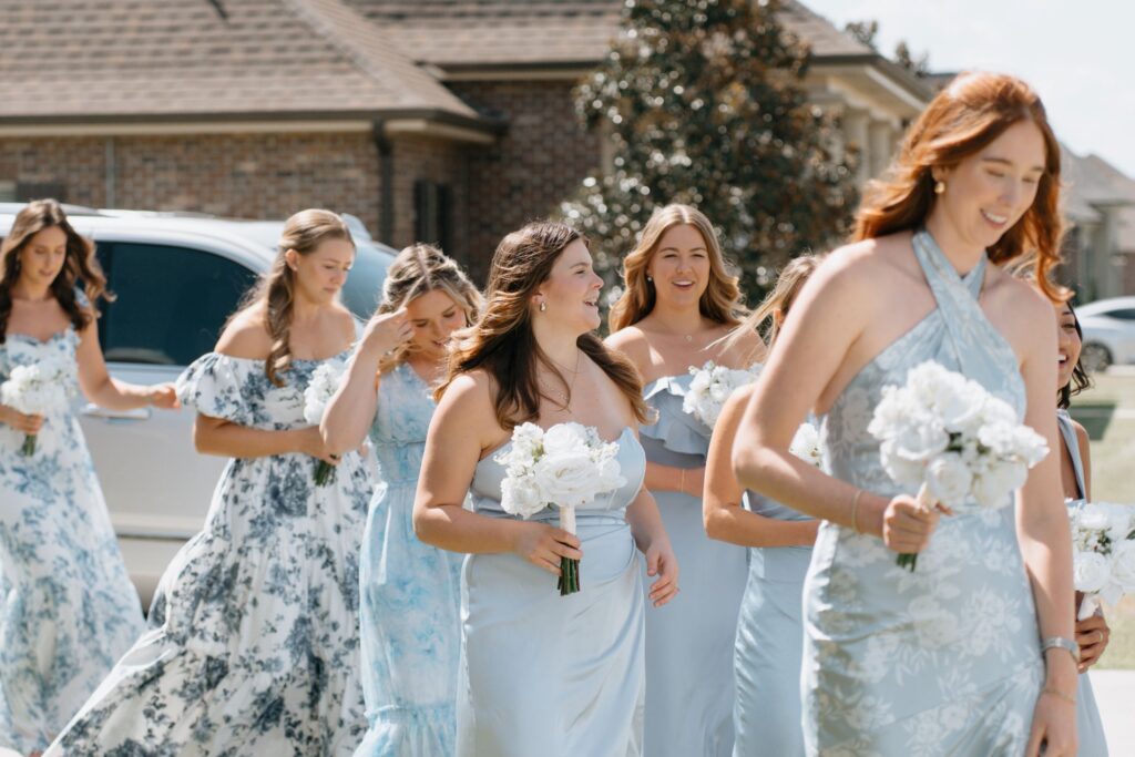 Twisted low wedding upstyle with soft romantic texture